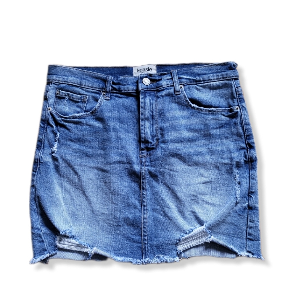 KENSIE DENIM SKIRT SZ 4/ 27